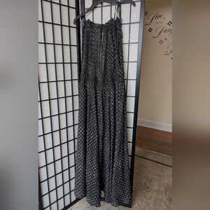 J. Crew Black and White Floral Dress